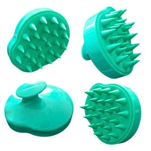 Cepillo Masajeador de Cabello de Silicona Suave para Hombres, Mujeres y Niños, para Masaje Delicado, Uso con Champú y Ducha, para el Cuero Cabelludo - Product Image 2