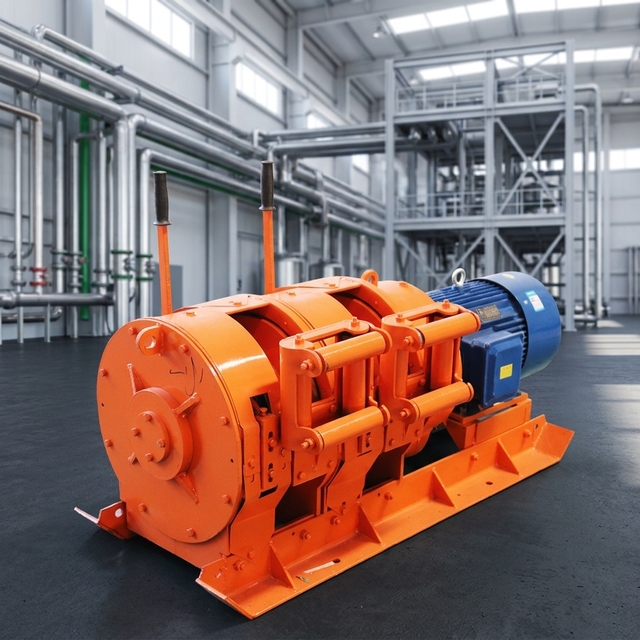 China Coal 2JPB-7.5 7.5KW to 55KW Motor & Engine Mining Scraper Winch Set 9.3mm Wire Rope for Open-Pit Underground Ore Handling