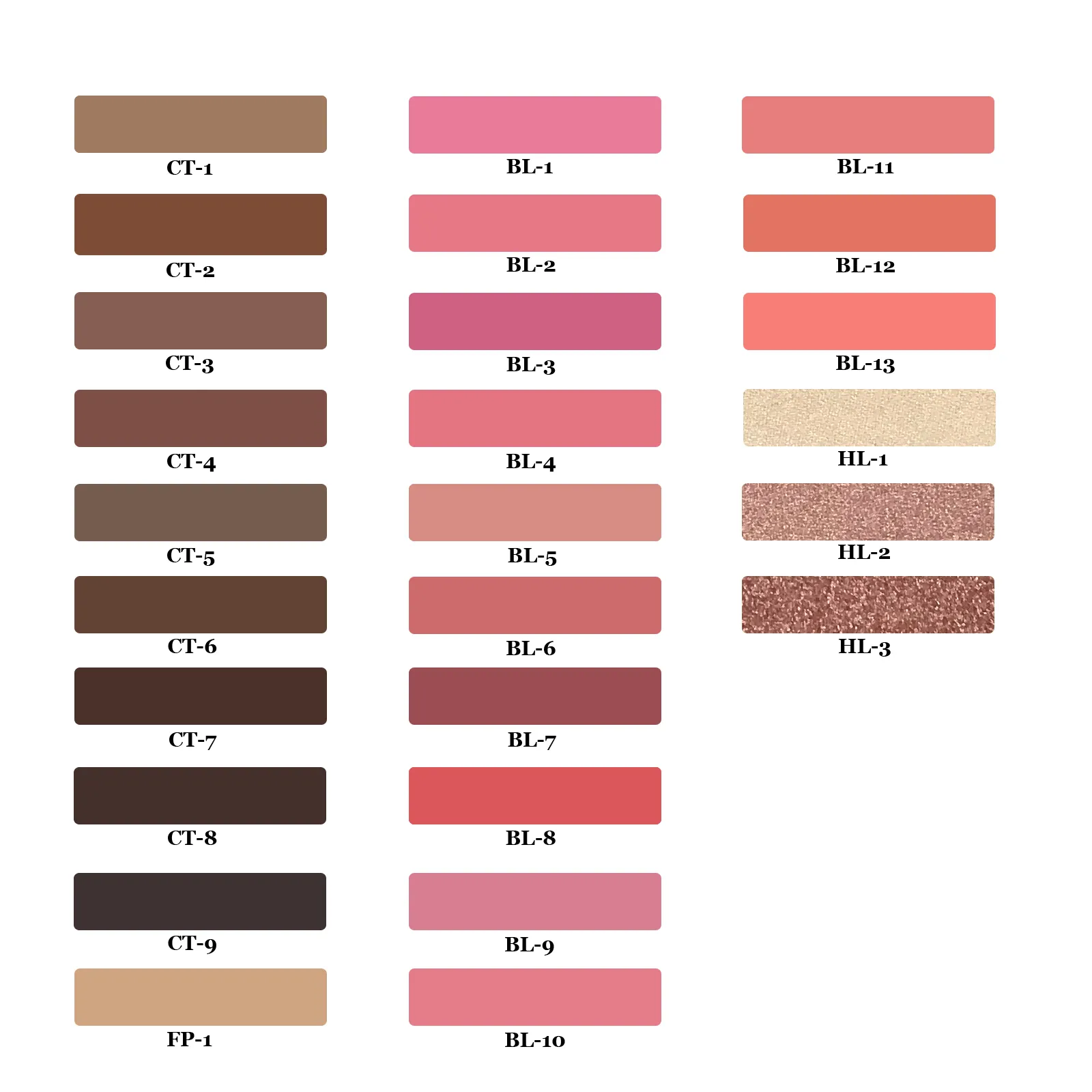 Paleta de contorno de bronze blush, paleta de personalização natural de blush, rótulo privado, cosméticos, paleta de blush para blush