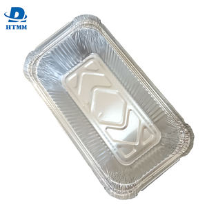Récipient alimentaire en aluminium avec couvercles pour emballage alimentaire Plateaux en aluminium de formes variées pour le stockage et la cuisson des aliments - Product Image 2