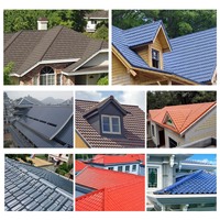 Tuiles de toiture en PVC résistantes à la chaleur, toiture ondulée ASA-PVC, pour toitures de villas, matériaux de construction