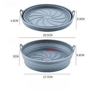 Nuevo Molde de Silicona de Grado Alimenticio para el Hogar, Reutilizable y Ecológico, para Horno y Freidora de Aire, Inserto para Olla, Cesta y Bandeja - Product Image 4