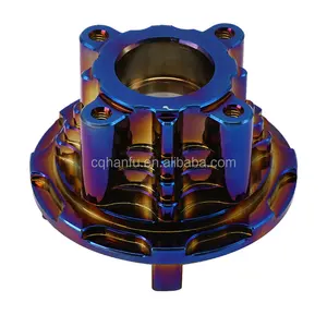 Modified motorcycle parts color blue gold LC135 LC150 sprocket holder plated wheels