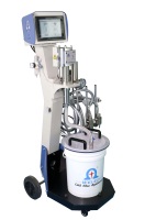 Machine d'emballage automatique rapide pour cartons ondulés WELEO CGP-6, machine à colle à piston haute pression