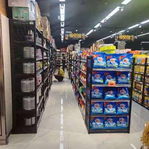 Estanterías de <span class=keywords><strong>Vitrina</strong></span> Blancas para Supermercados, Estantes para la Venta de Productos de Abarrotes, Alimentos, Tiendas de Conveniencia, Equipamiento para Tiendas de Abarrotes - Product Image 4