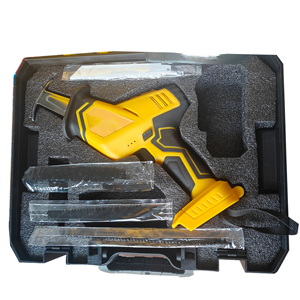 <span class=keywords><strong>Scie</strong></span> sauteuse sans fil 20V à moteur à balais, <span class=keywords><strong>scie</strong></span> <span class=keywords><strong>sabre</strong></span> électrique portable avec 4 lames pour la découpe du bois, du métal et du PVC - Product Image 6