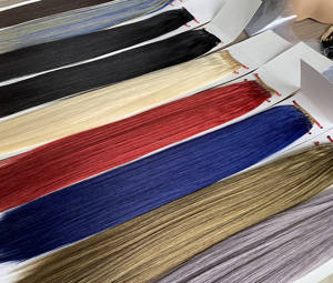 Top venduto vergine <span class=keywords><strong>capelli</strong></span> originali un donatore sottile filo <span class=keywords><strong>di</strong></span> <span class=keywords><strong>cotone</strong></span> annodato coreano gemelli <span class=keywords><strong>capelli</strong></span> Extension due punte <span class=keywords><strong>per</strong></span> trecce - Product Image 3