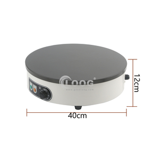 Meilleures ventes de crêpières électriques professionnelles à plaque unique en acier inoxydable <span class=keywords><strong>Crêpière</strong></span> commerciale pour hôtel - Product Image 2