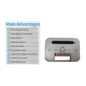 ที่ให้น้ำแบบอัตโนมัติควบคุมด้วยรีโมทคอนโทรลระบบจ่ายน้ำผ่าน WiFi โทรศัพท์8โซน - Product Image 6