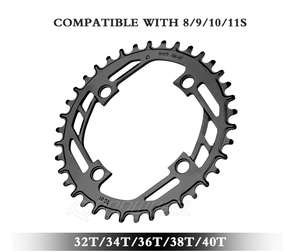 Plateaux de chaîne étroits et larges Prowheel FD04 pour VTT, 32T-40T, en acier, pour <span class=keywords><strong>manivelle</strong></span> et plateau de chaîne de vélo de montagne - Product Image 3