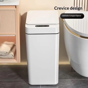 Cubo de Basura Inteligente con Sensor de Movimiento Sin Contacto para Baño, Cocina y Oficina, Capacidad de 15L, Funciona con Batería - Product Image 1