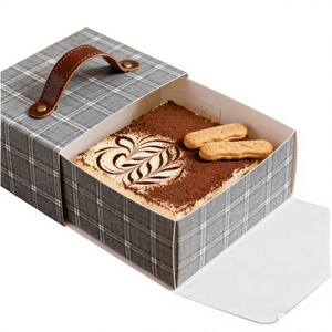 MX Bakery <b>Display</b> Cake & Jelly <b>Box</b> with Large Clear PET Window Recyclable Magnetic Closure Food Safe 14x10x6cm for Retail Stores - Product Image 3