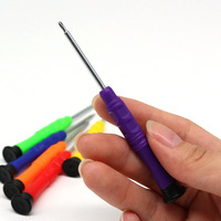 Jeu de tournevis magnétique de précision en acier, 6 pièces, pour la réparation et le démontage de téléphones portables (iPhone/Android) P-3001