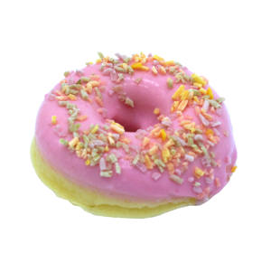 Snack Saludable para Gatos: Donut Rosa con Vegetales y Frutas, con Camote, Ingredientes Coreanos, Congelado, Altamente Sabroso para Mascotas - Product Image 5