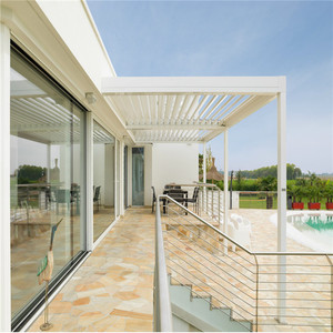 Calidad moderna Durable sombra impermeable garaje porche toldos de aluminio pérgola <span class=keywords><strong>cubierta</strong></span> 4X3 <span class=keywords><strong>Pergola</strong></span> - Product Image 3