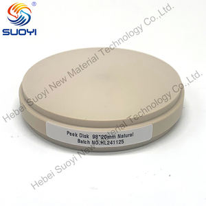 Fda & Iso Gecertificeerd 98Mm Tandheelkundige Peek-Blokken-Natuurlijke Kleur Voor Vaste En Verwijderbare Prothesen - Product Image 6