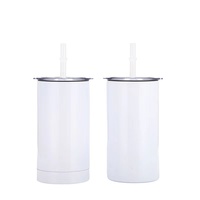 Gobelet à sublimation vierge à double paroi isolé sous vide pour enfant BORGE Vente à chaud 12oz