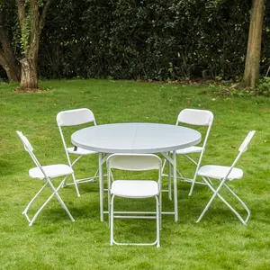 Sillas Plegables de Plástico de Alta Calidad al por Mayor a Precios Bajos, para Bodas al Aire Libre, Reuniones, Banquetes y Excursiones - Product Image 3