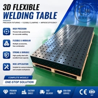 Table de soudage 3D flexible réglable en fonte ou en acier de haute qualité, vente directe usine