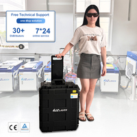 HJZ Factory Custom Pulslaser-Reinigungs maschine 200w 300w Schweiß flecken Öl reinigungs puls Laser-Reinigungs maschine 500w