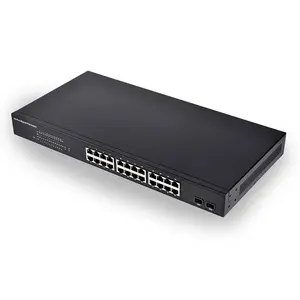 Настройка PSE3224S 24 10/100/1000 Мбит/с PoE портов + 2 SFP портов 802.3af/на 24 портах гигабитный коммутатор POE