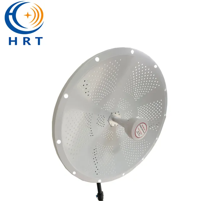 1.7-4.2Ghz 2 * 22dbi Cast Hyperbolische Antenne Mesh Schotel 2X2 Mimo Schotel Antenne Voor Huawei Radio Zte Mikrotik