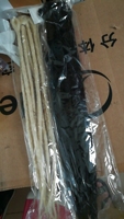 Estensioni per Dreadlock Sintetiche all'Ingrosso, Trecce Fatte a Mano, Estensioni per Dreadlocks