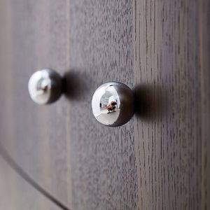 Modern Luxury Solid Brass Ball Handle <strong>Knob</strong> Drawer Cabinet <strong>Door</strong> Golden Single Hole Pull <strong>Knob</strong> - Product Image 3