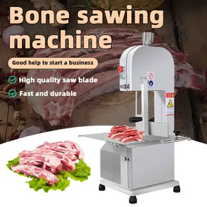 High Efficiency Stainless Steel Frozen Bone Saw Chicken Beef Meat Cutting Bone Saw Machine