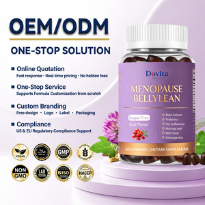 Private Label OEM <b>Menopause</b> Relief <b>Gummies</b> Organic Plant Extract Hormone Regulation Night Sweat Reduction 60 <b>Gummies</b> - Product Image 1
