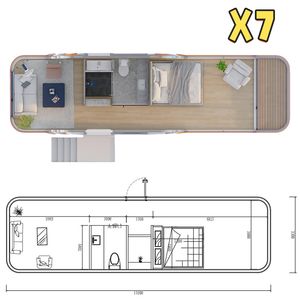 <span class=keywords><strong>Casa</strong></span> Mobile di Lusso in Acciaio Più Ricercata per Appartamenti, Hotel e Ville - Product Image 2