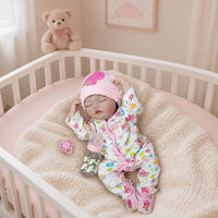 Boneka Bayi Reborn Realistis 20 Inch 50cm Y-Z029, Vinyl Lembut, Dilukis Tangan, Anggota Badan Dapat Digerakkan, Bayi Perempuan Baru Lahir, Dapat Dicuci, Hadiah Botol Susu