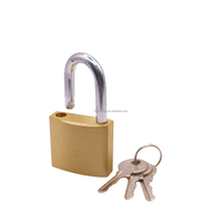 Cadenas en laiton massif personnalisable épaisseur moyenne Candado haut sécurité cuivre 20-75mm