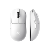 Ratón Inalámbrico para Juegos MCHOSE A7 V2 Pro/A7 V2 Ultra, Tri-Modo, 59G PAW3395, 26K DPI, Cableado 8K/Inalámbrico 1K, Frecuencia de Sondeo 130H, Duración de la Batería 130H