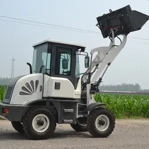 Bán Hot YFL08 Trung Quốc Mini Nhỏ Wheel Loader 4 Trong 1 Xô Weel Loader Giá Thấp