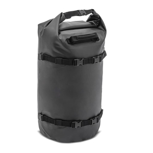 Top vente 30L 50L moto sac sec sac polochon PVC bâche étanche rouleau mode fermeture éclair pour voyage moteur siège queue sac - Product Image 5