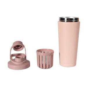 Stainless Steel Shaker Cup 304 Protein Powder Mixer Portable Sports Blender With Handle Travel Use - Product Image 5