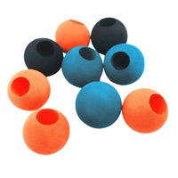 Boule de mousse Eva de haute densité, Logo personnalisé, boule d'antenne avec trou pour jouet, 5 pièces