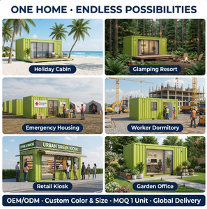 <span class=keywords><strong>Casa</strong></span> Contenedor para Playa, Bungalow Prefabricado para Vacaciones, <span class=keywords><strong>Casa</strong></span> Modular Personalizada, Glamping en Resort Costero, Fabricante OEM - Product Image 5