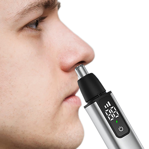 Nouvelle tondeuse électrique <span class=keywords><strong>pour</strong></span> <span class=keywords><strong>nez</strong></span> et sourcils rasoir Portable <span class=keywords><strong>nez</strong></span> oreille rasoir Usb charge noir batterie plastique Logo personnalisé - Product Image 2