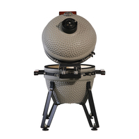 Barbecue Kamado en céramique de 15 pouces pour table, idéal pour l'extérieur et le jardin, vente en gros, OEM/ODM