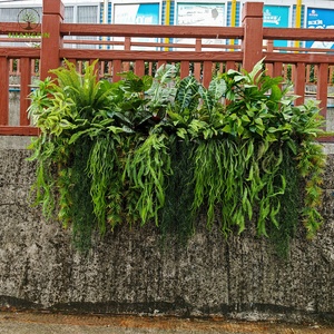 Plantas de decoración para colgar en la pared, plantas para colgar en la pared para interiores y exteriores, plantas colgantes de techo artificiales, vides - Product Image 2