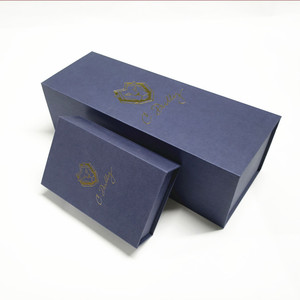 Packaging Foam OEM Cardboard Paper Book Shaped Magnetic Enclose Perfume Package Box Perfume Gift Box Packaging With EVA Foam
