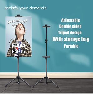 Supporto per Banner treppiede per insegne per negozi al coperto con cornice a doppia faccia in schiuma stampata personalizzata - Product Image 6