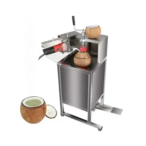 Factory price coconut top opener cutter/ coconut head opening machine/Coconut engraving maker