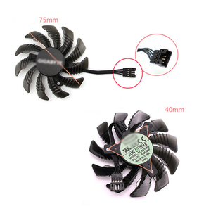 75MM T128010SU 4Pin 0.35A Cooling Fan for GTX 1050 Ti 1050 <strong>RX</strong> 550 <strong>RX</strong> <strong>560</strong> Graphics Video Card Cooling Fan - Product Image 3
