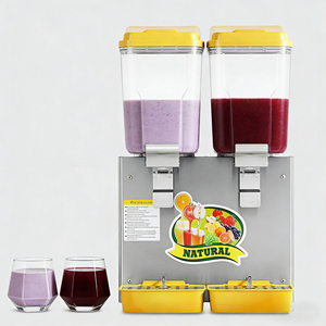 Distributeur de boissons en acier inoxydable de qualité alimentaire de grande capacité pour usage commercial, machine à réfrigération électrique à 1/2/3 réservoirs - Product Image 5