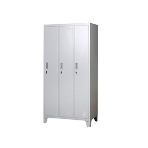 Armoire métallique de style casier pour salle de sport et école, avec 3 portes, mobilier de bureau moderne, armoire de classement pour hommes, 7 jours, 0,6 mm - Product Image 4