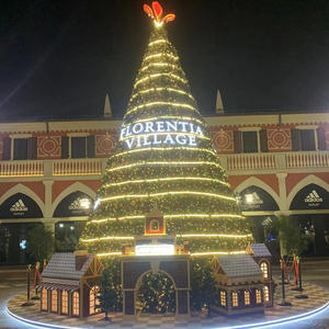 <span class=keywords><strong>Alberi</strong></span> artificiali a forma di paesaggio all'aperto Pre-illuminati a LED in PVC di grandi dimensioni da 10 a 48 metri - Product Image 4