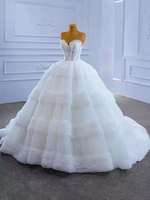 AL1613 Robe de mariée blanche de luxe pour femmes Robe de mariée élégante pour la remise des diplômes de la mariée Vestidos de grande taille Nouvelle robe de mariée
